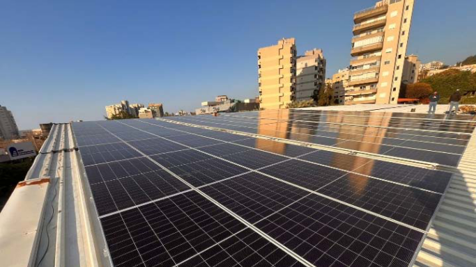 The Gate Antelias 66kWp Hybrid Solar System